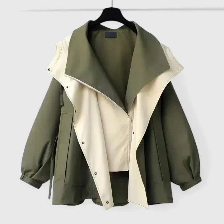 Rebekkah sophisticated water repellent jacket