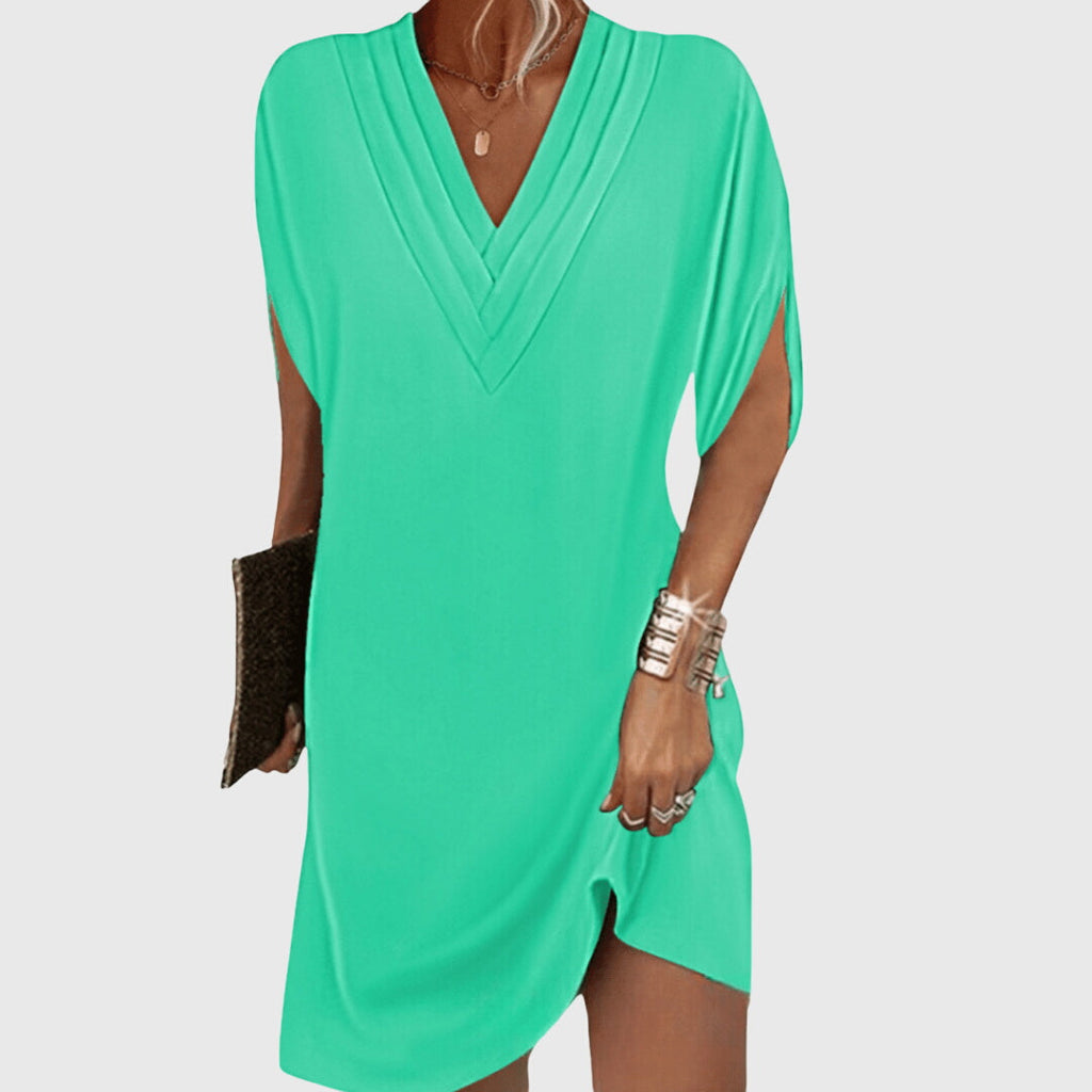 Christine | Tummy-Control Draped Dress