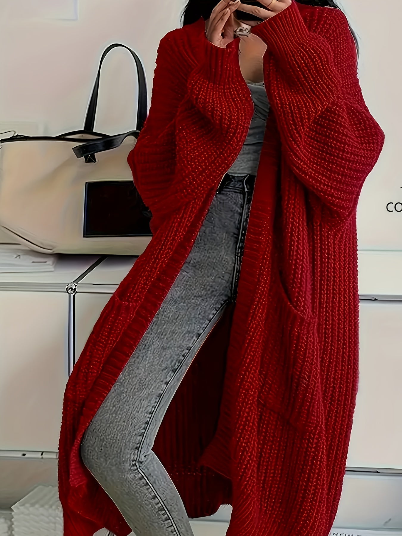 Alice - Cozy Longline Cardigan