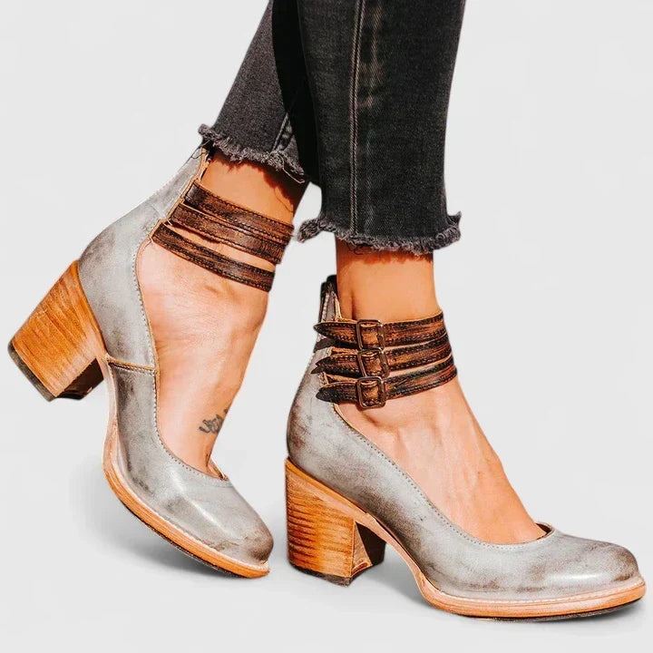 Janelis classic cushioned elegant heels
