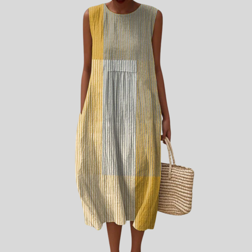 Simone flowy and comfortable midi dress