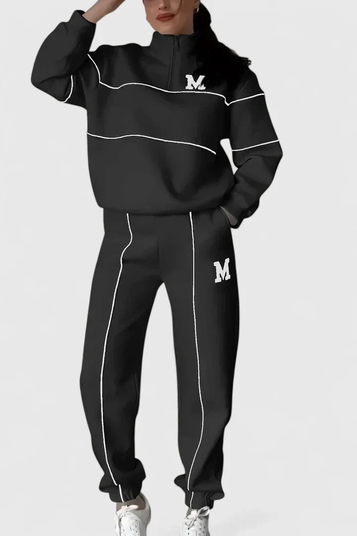 Thalynnae - Comfortable Sweater and Trousers Set