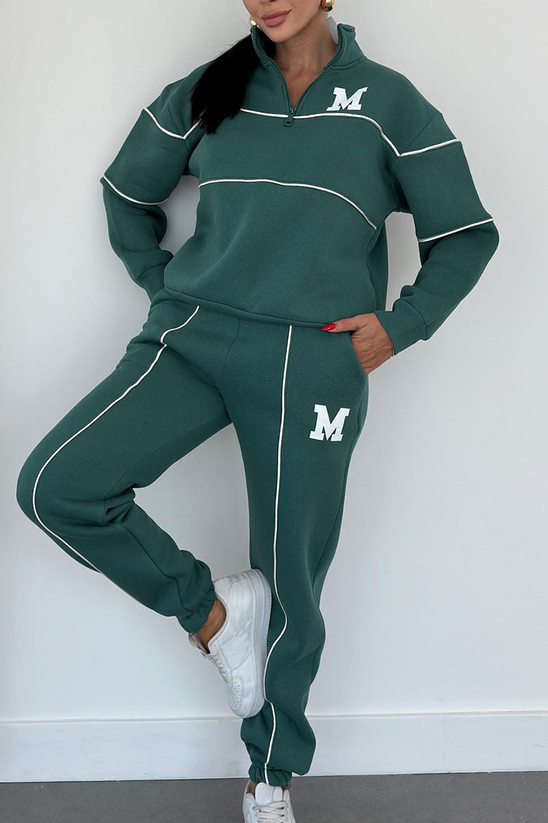 Thalynnae - Comfortable Sweater and Trousers Set
