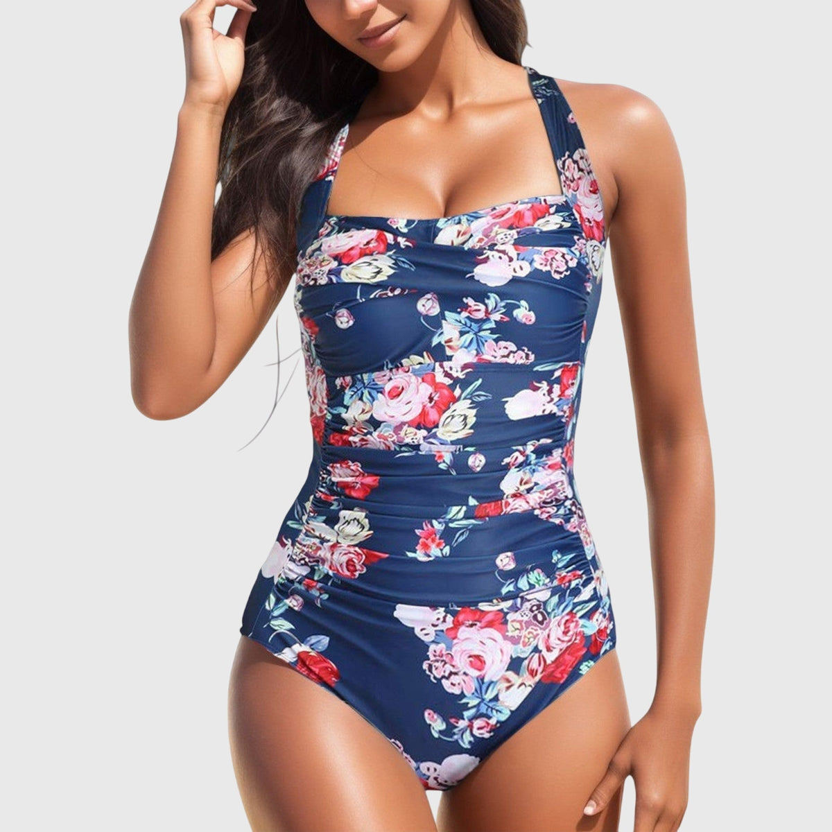 Raphaelle - Floral One-Piece Swimsuit