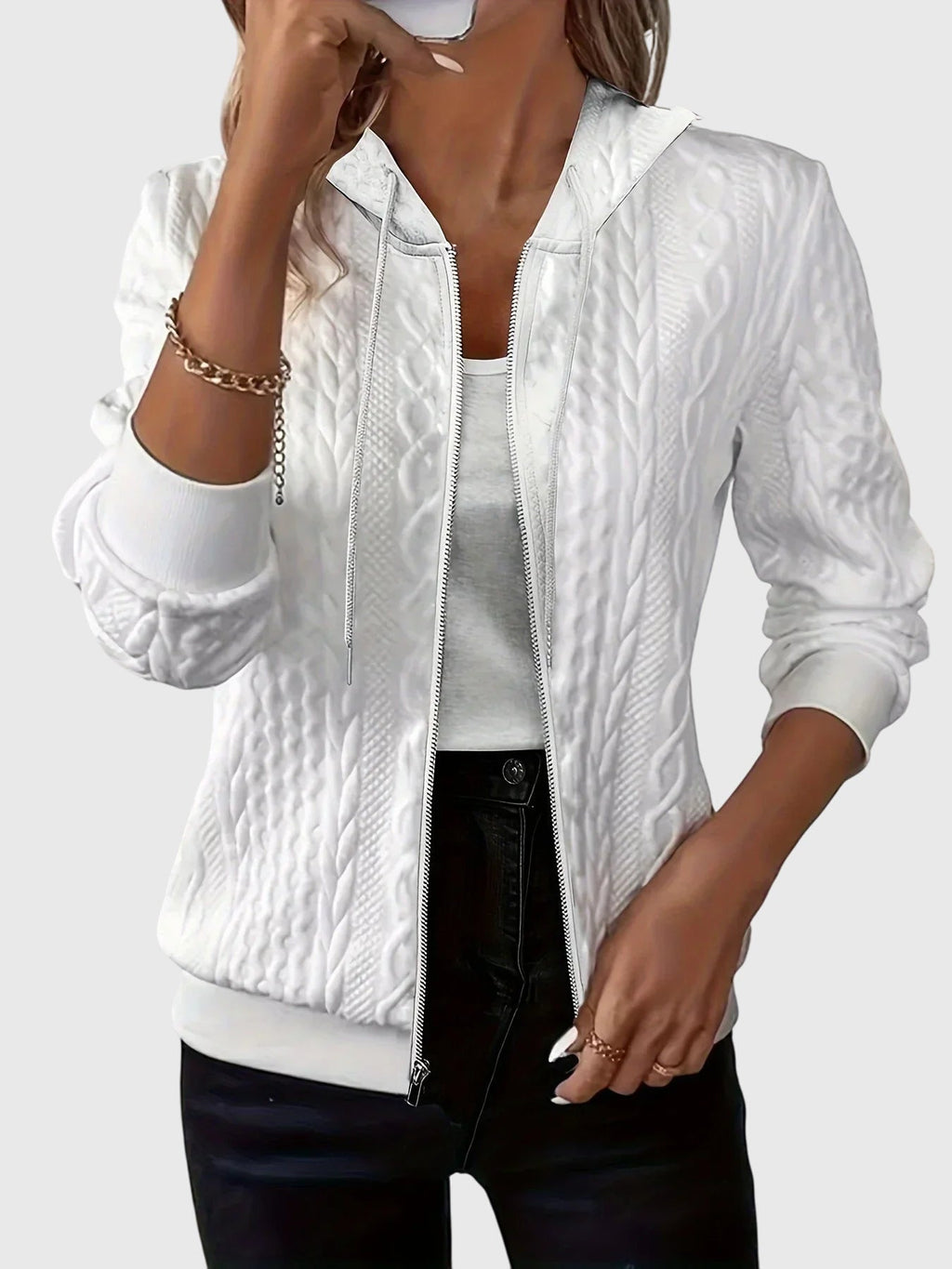 Lena - Zip-Up Hoodie