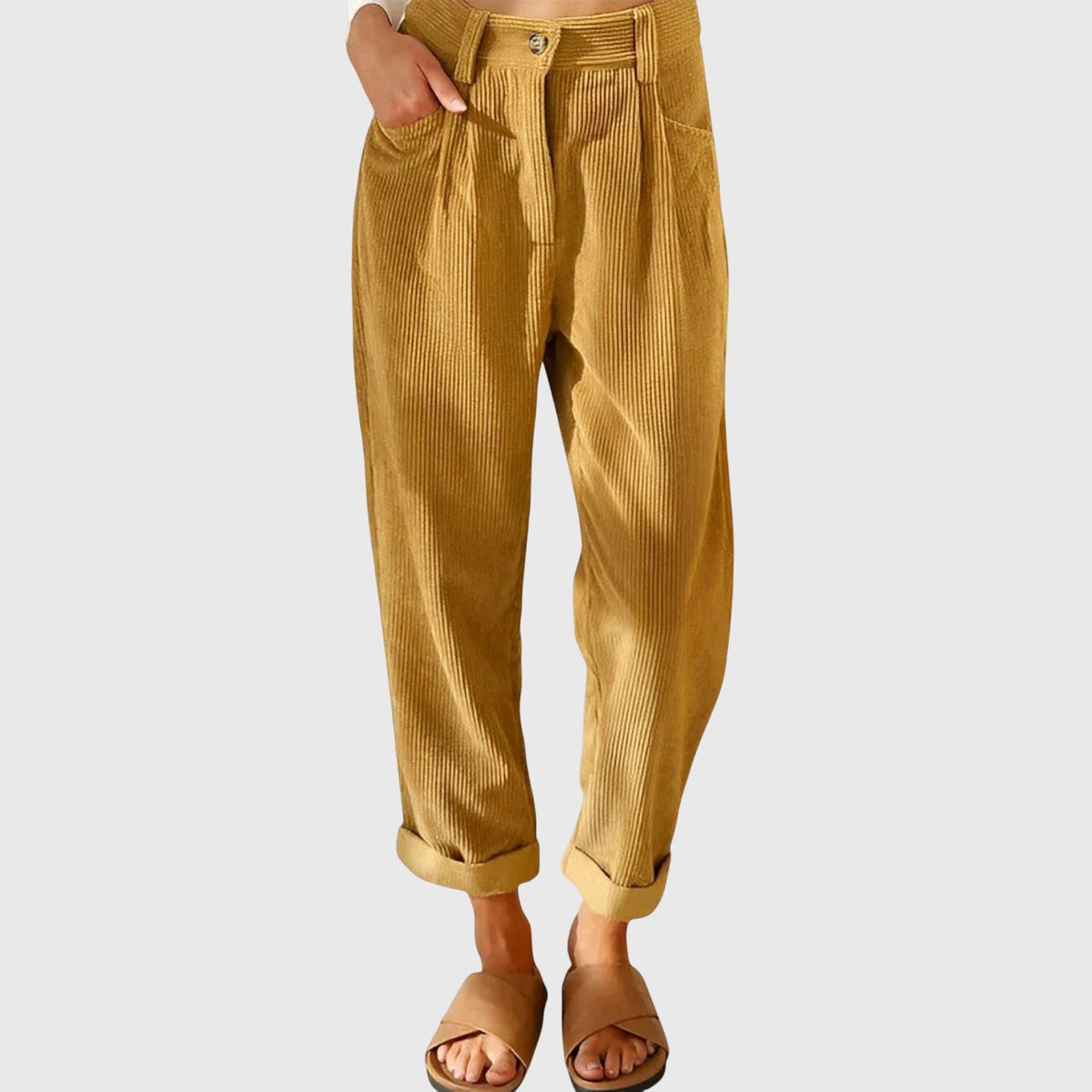 Claire - Modern Cord Pants