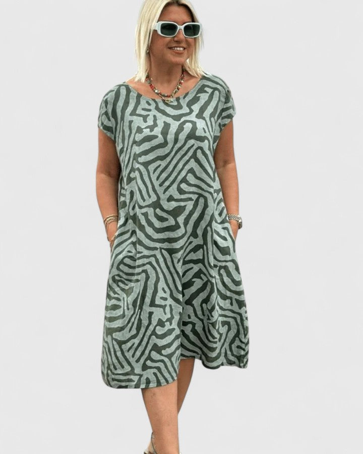 Callista - Comfortable A-Line Dress
