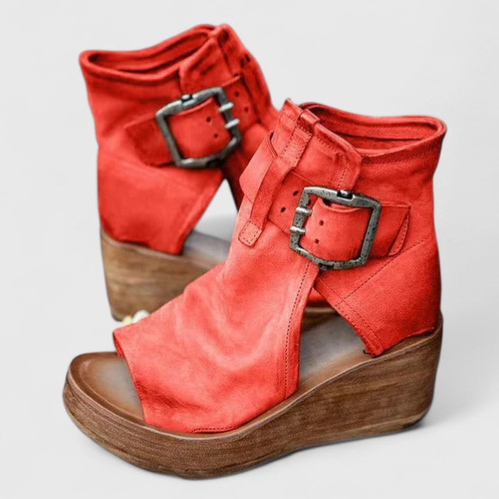 Jess Cushioned Wedge Sandals