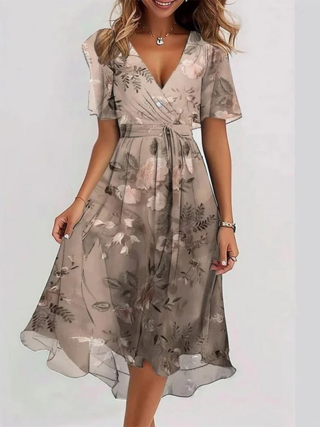 Matilda boho-chic sundress with a breezy relaxed silhouette