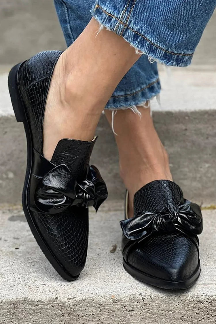 Chelsea - Elegant Bow Loafers