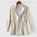 Alionora - Double-Breasted Belted Winter Coat
