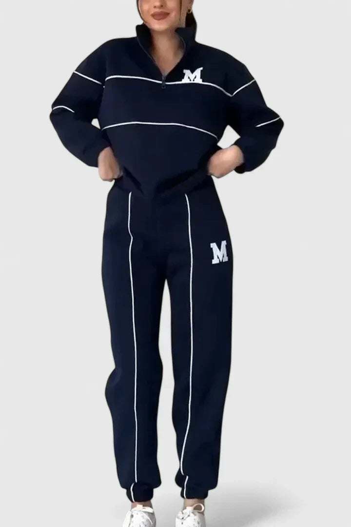Alessyanna - Comfortable Two-Piece Loungewear Set