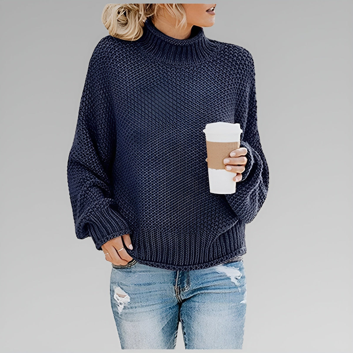 Anne - Classic Comfortable Knitted Sweater