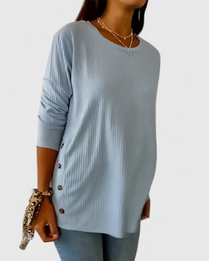 Manon - Elegant Crew Top