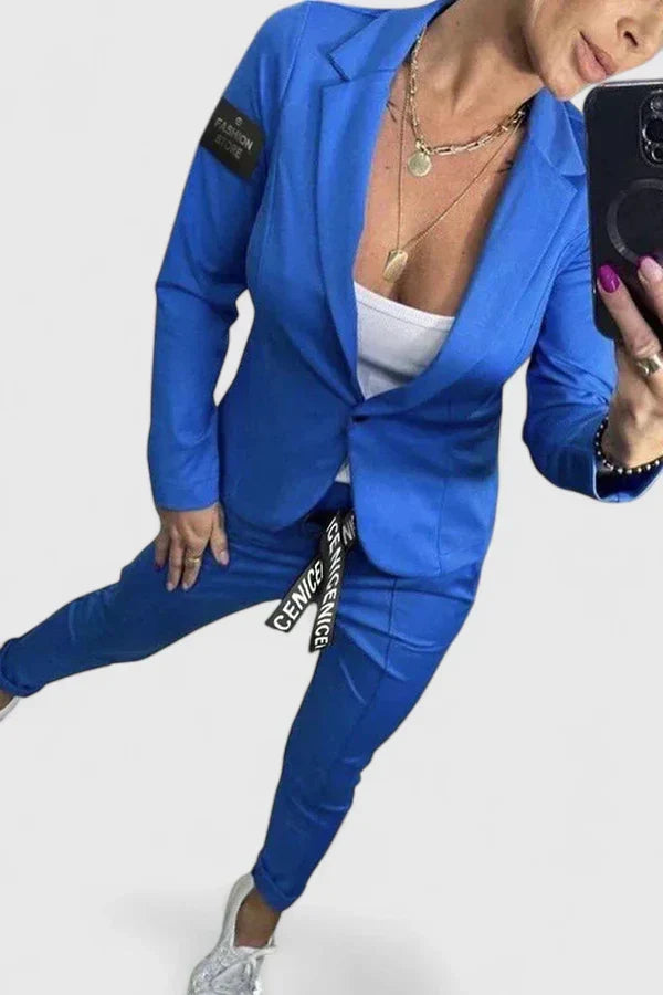 Hylenorah - Elegant Blazer & Jogger Set