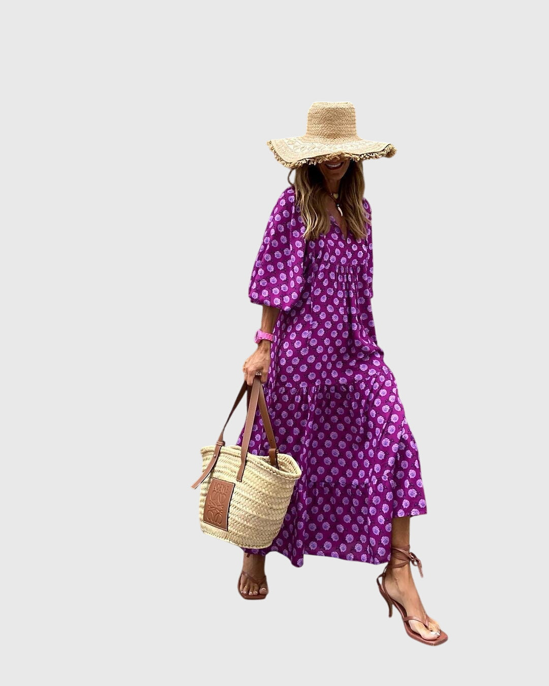 Françoise Bohemian Maxi Dress
