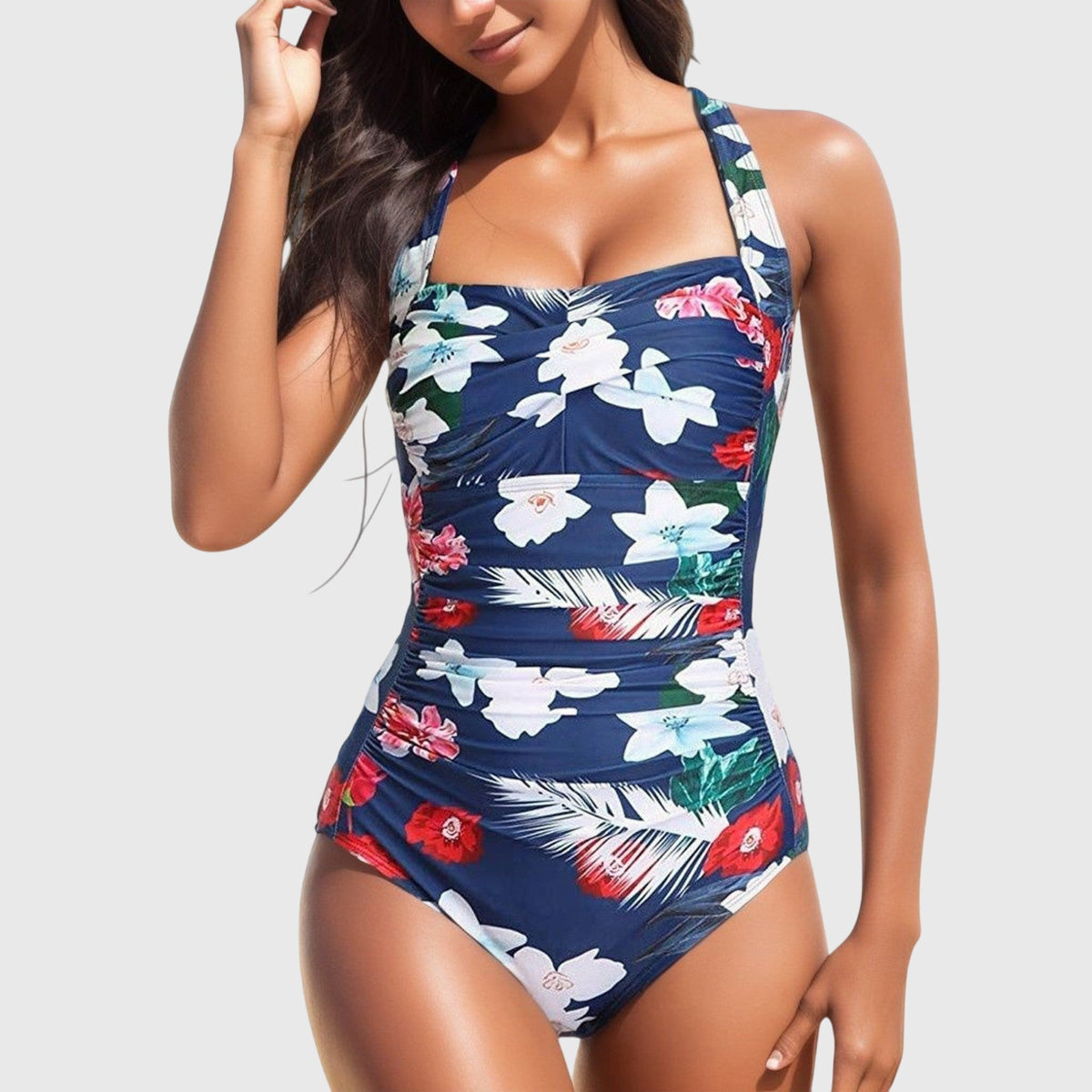 Raphaelle - Floral One-Piece Swimsuit