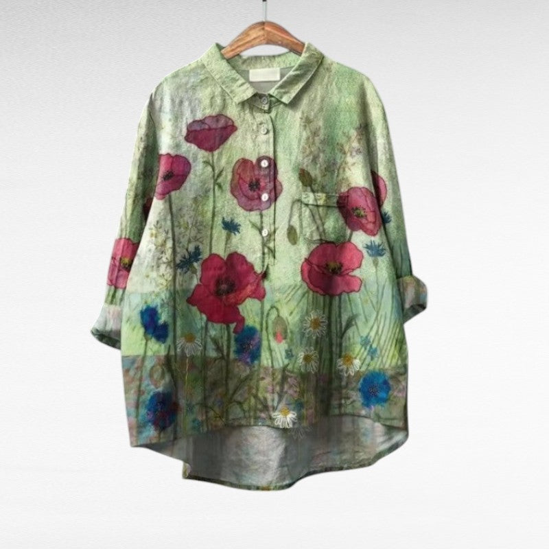 Juliette trendy vintage elegant summer blouse