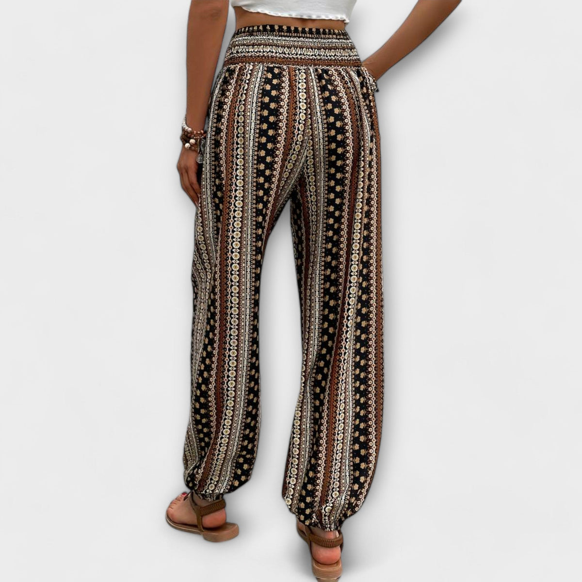 Elise - Ethnic Graphic Pants