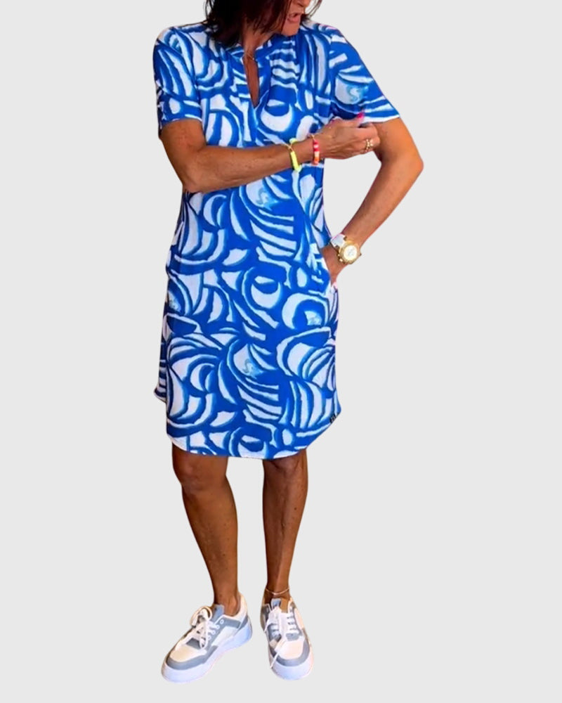Avenue | Flattering A-Line Walking Dress