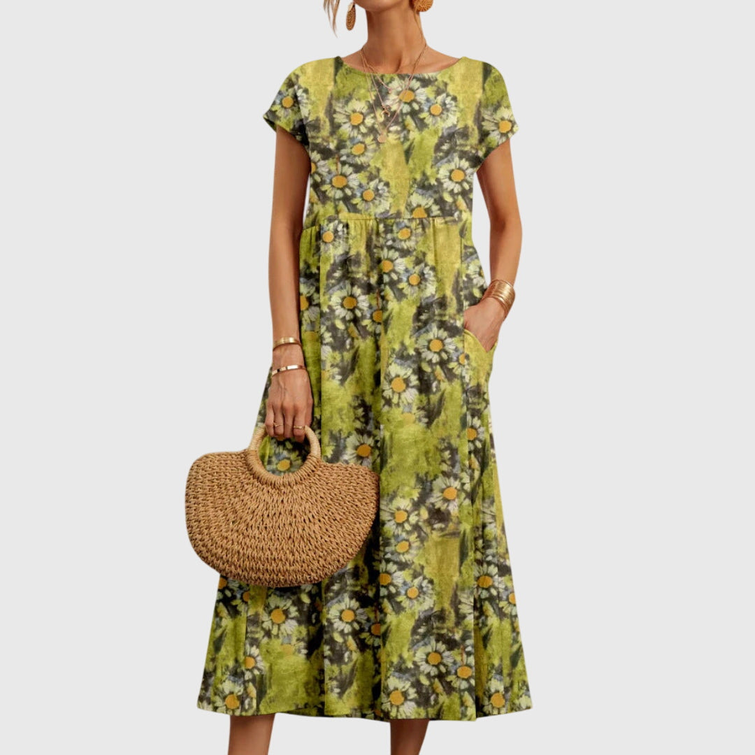 Valencia - Flowy Floral Chic Dress