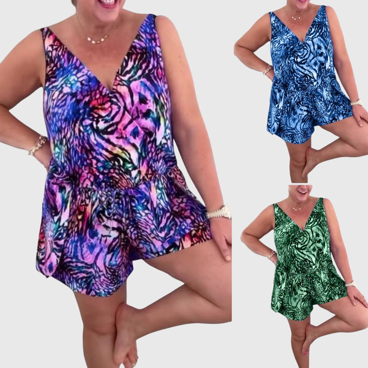 Camille Rose - Elegant Swimdress