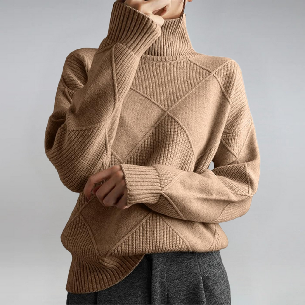 Anne - Luxury Turtleneck Sweater