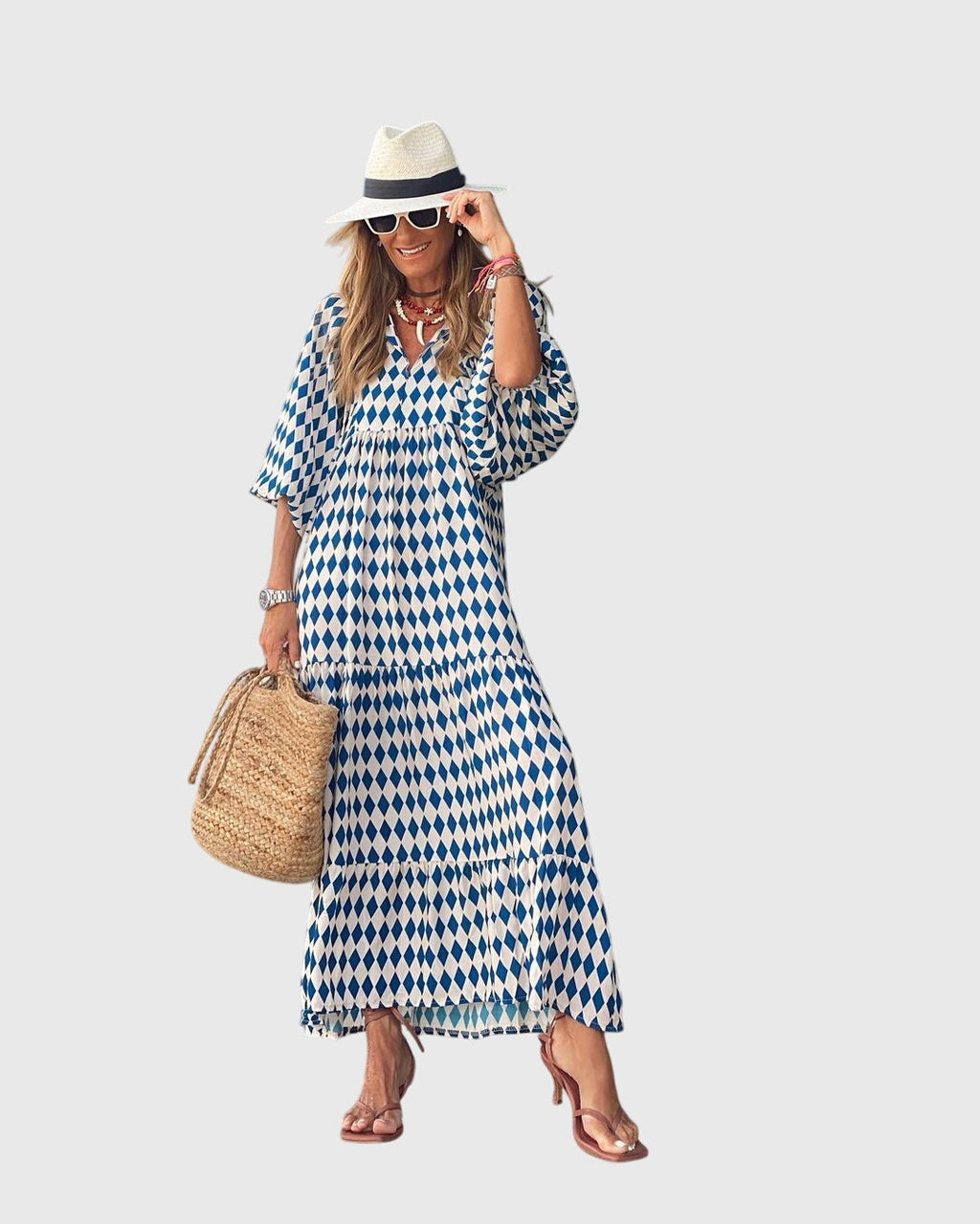 Françoise Bohemian Maxi Dress