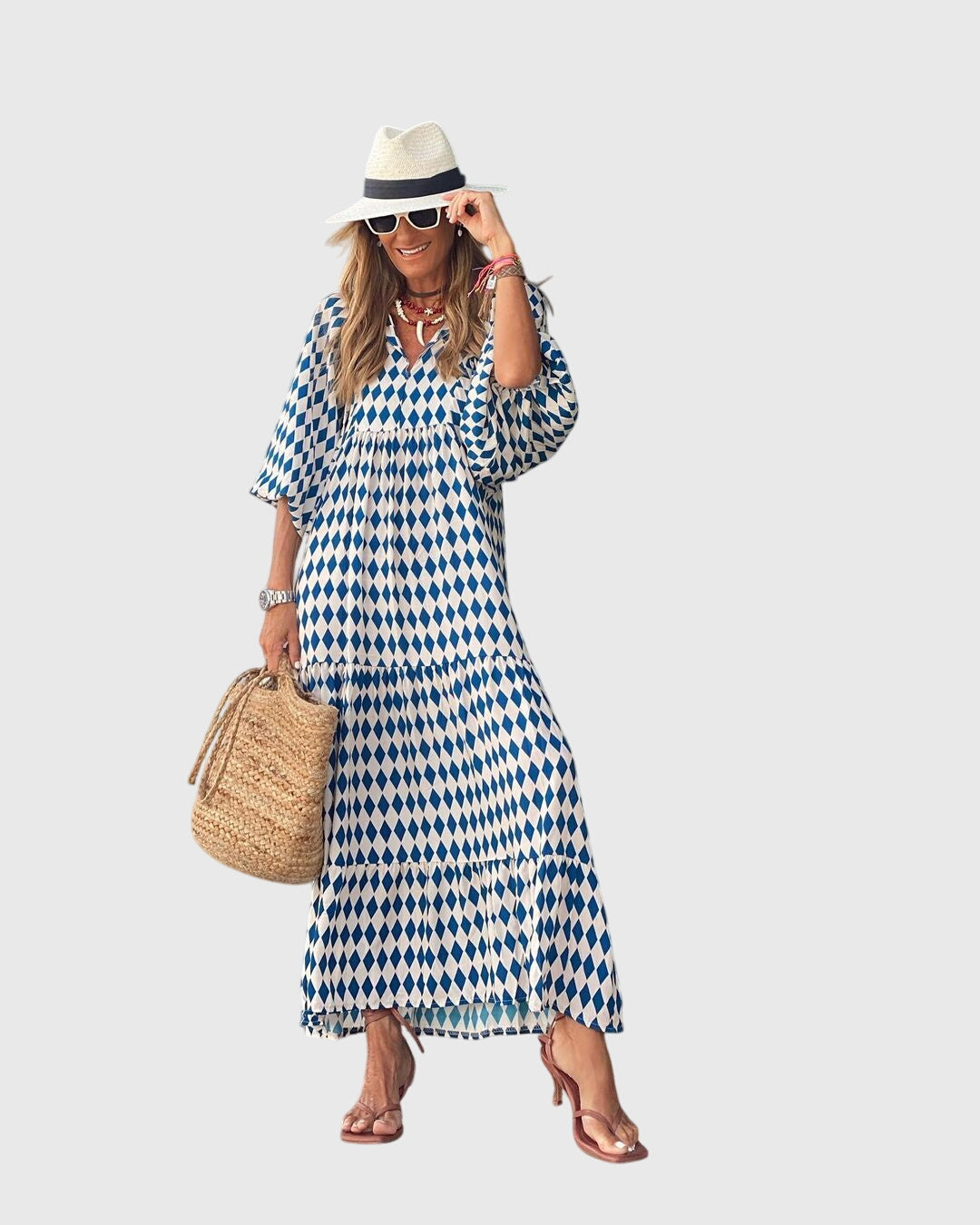 Françoise Bohemian Maxi Dress