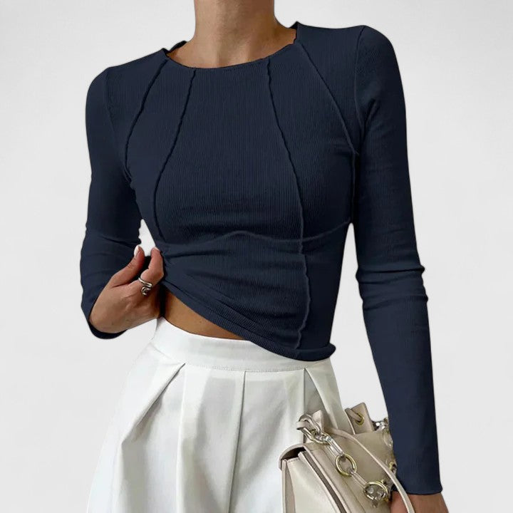 Marion - Comfortable Long Sleeve Top