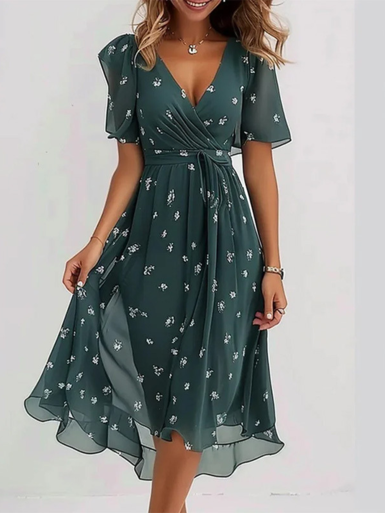Matilda - Boho-Chic Tummy-Coverage Sundress