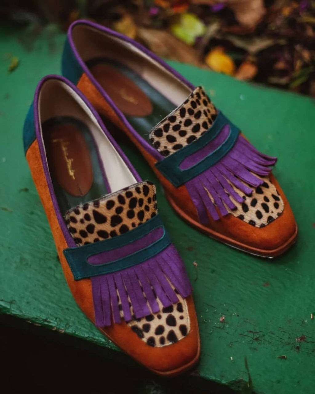 Elowen - Vibrant Safari Loafers