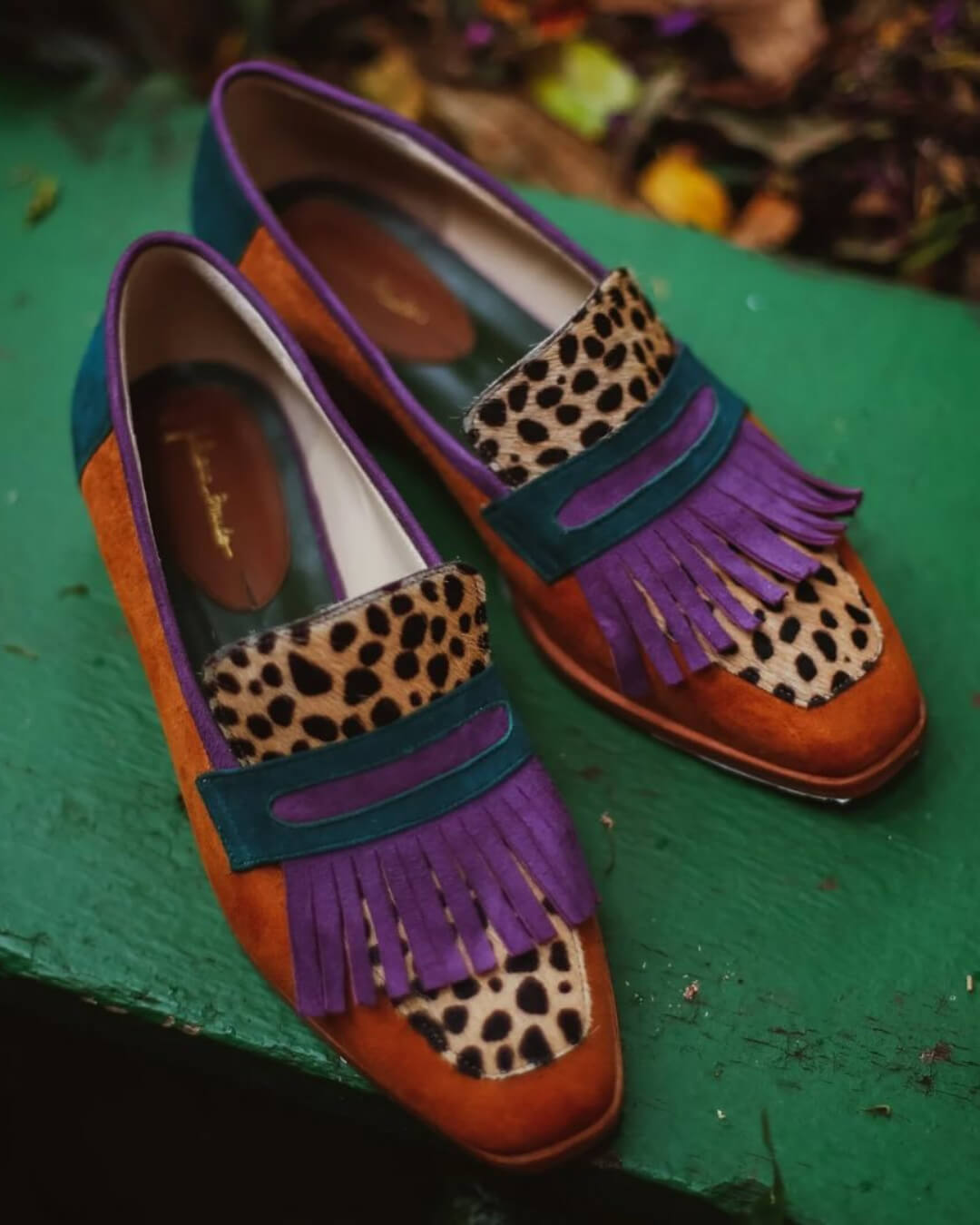 Elowen - Vibrant Safari Loafers