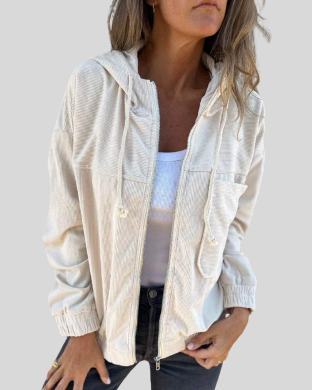 Delphine - Soft Zip Vest
