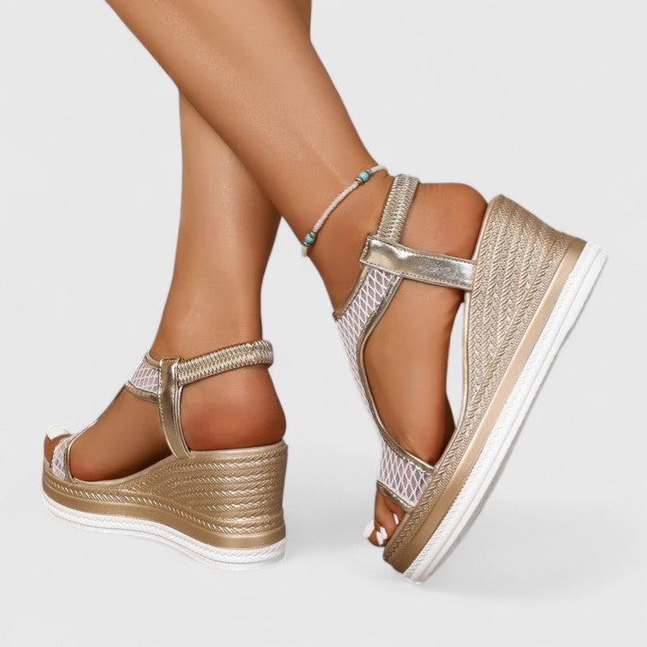 Jessica chic non-slip support wedge sandals