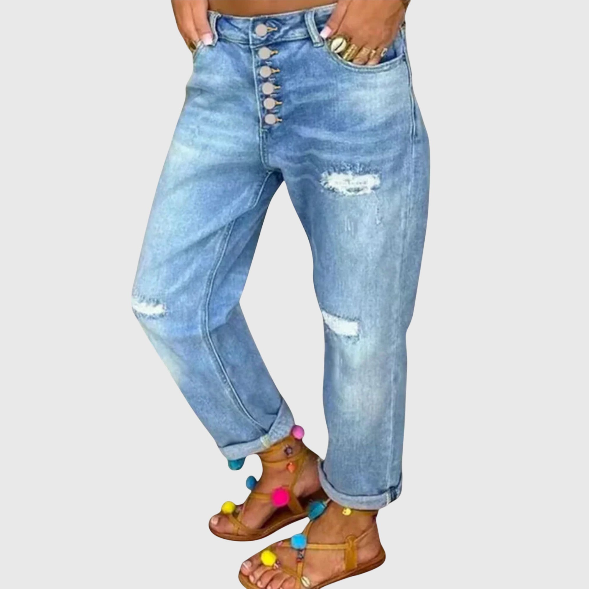 Claire relaxed baggy denim jeans with a modern loose fit