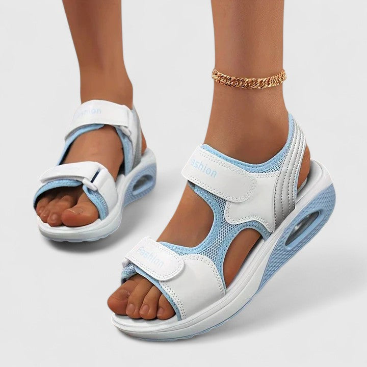Rhea - Soft Plush Support Sandals