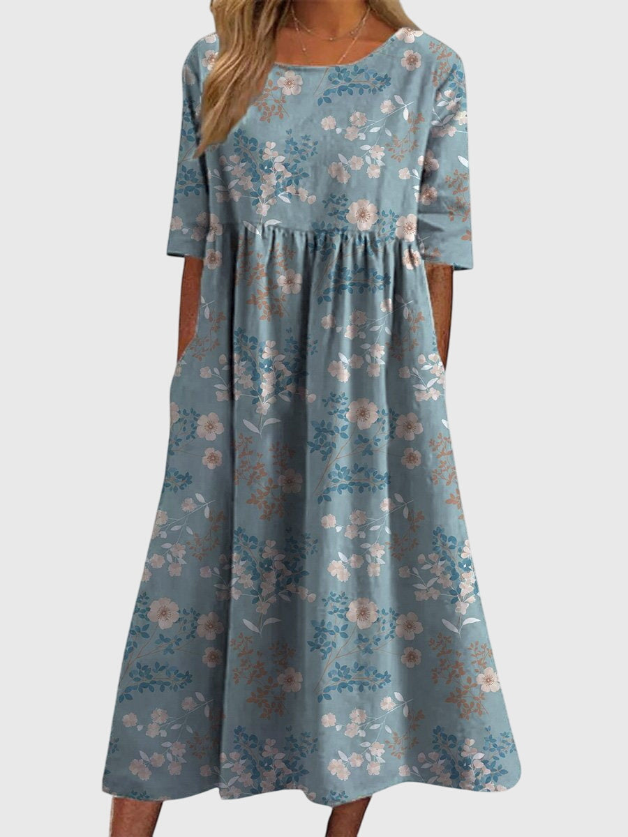 Djala | Embroidered Relaxed-Fit Dress