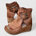 Jess women cushioned wedge sandals with 3-arch support and breathable soles
