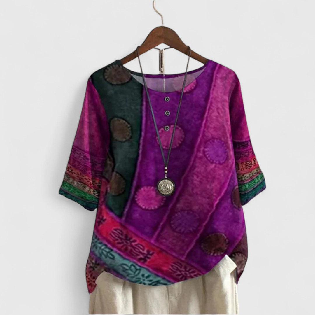 Sandrine - Elegant Boho Top