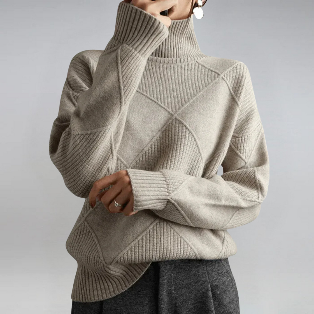 Anne - Luxury Turtleneck Sweater