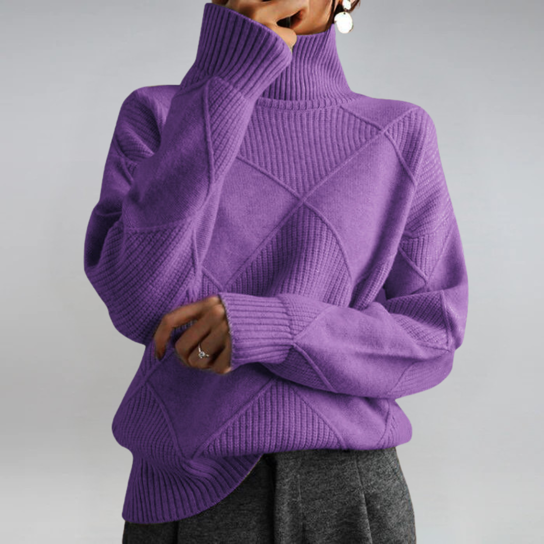 Anne - Luxury Turtleneck Sweater