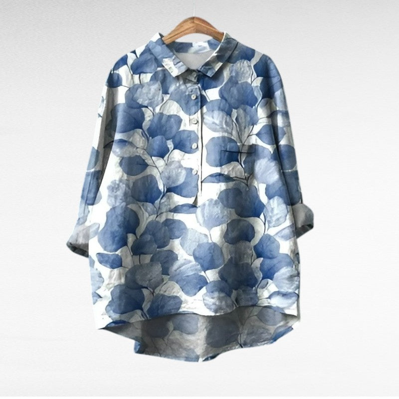 Camille - Classic Floral Blouse