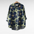 Camille elegant summer floral blouse