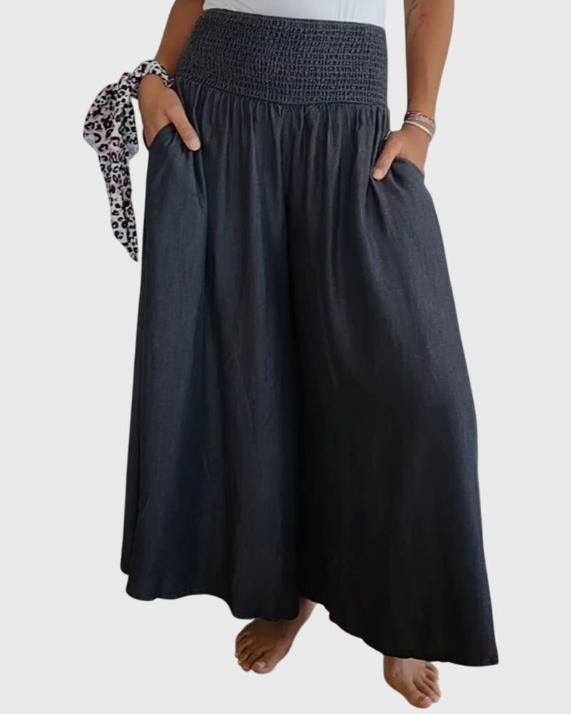 Rosalie - Comfortable Pants with Elastic Waist