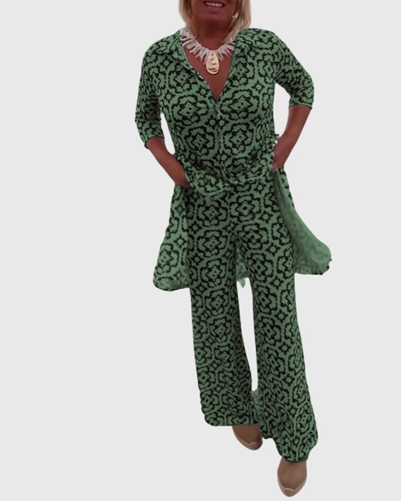 Gabriella - Vintage Two-Piece Set