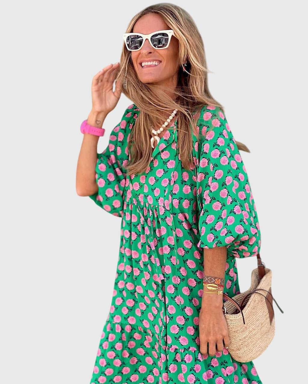 Françoise Bohemian Maxi Dress