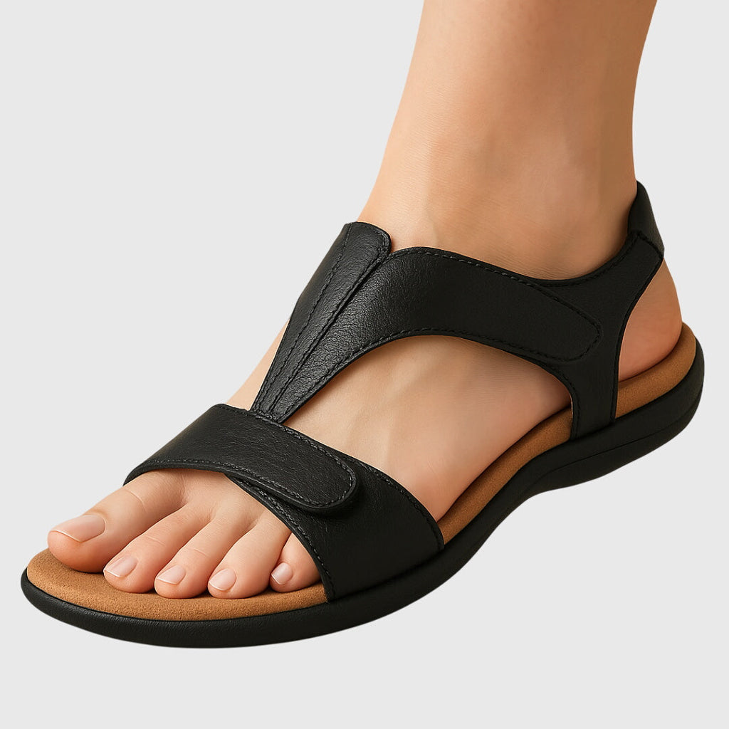 Kylie lightweight adjustable support sandals with straps