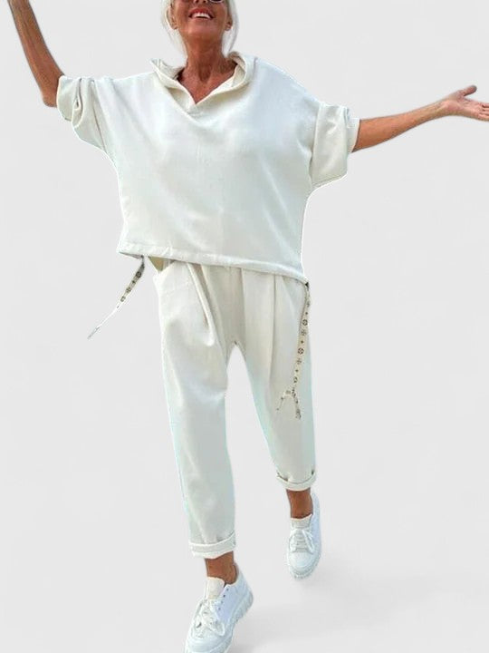 Sally - Comfortable Hoodie Set