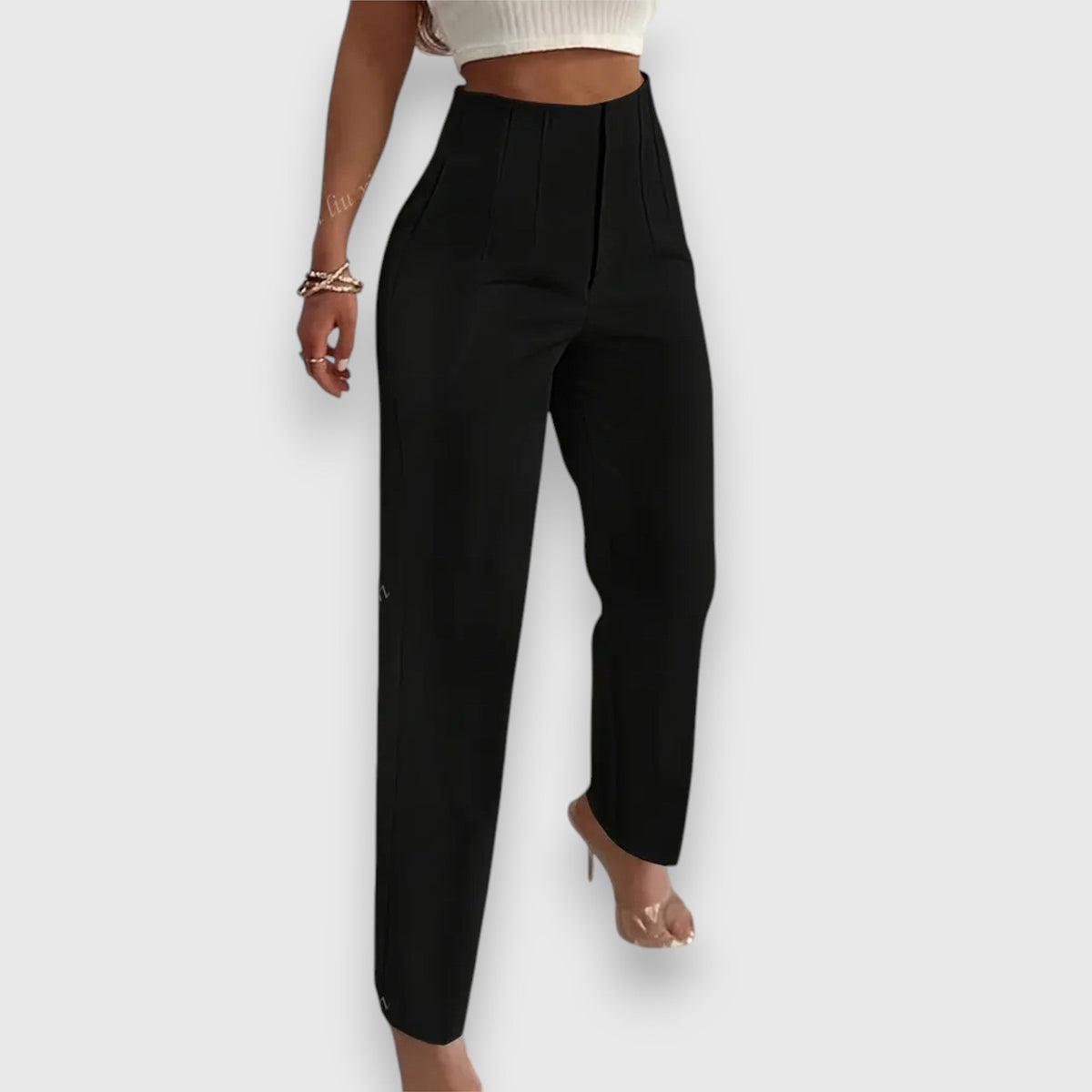 Clemence - High-Waist Pants